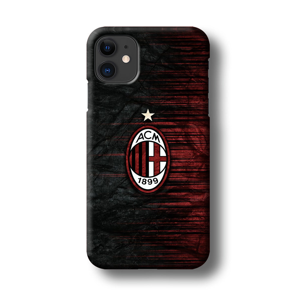 AC Milan Abstract Pattern iPhone 11 Case