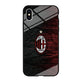 AC Milan Abstract Pattern iPhone X Case