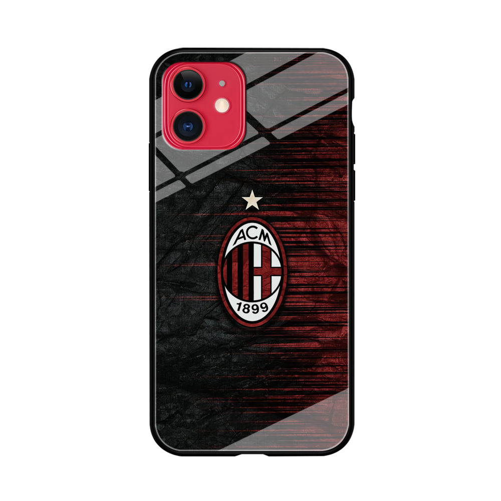AC Milan Abstract Pattern iPhone 11 Case