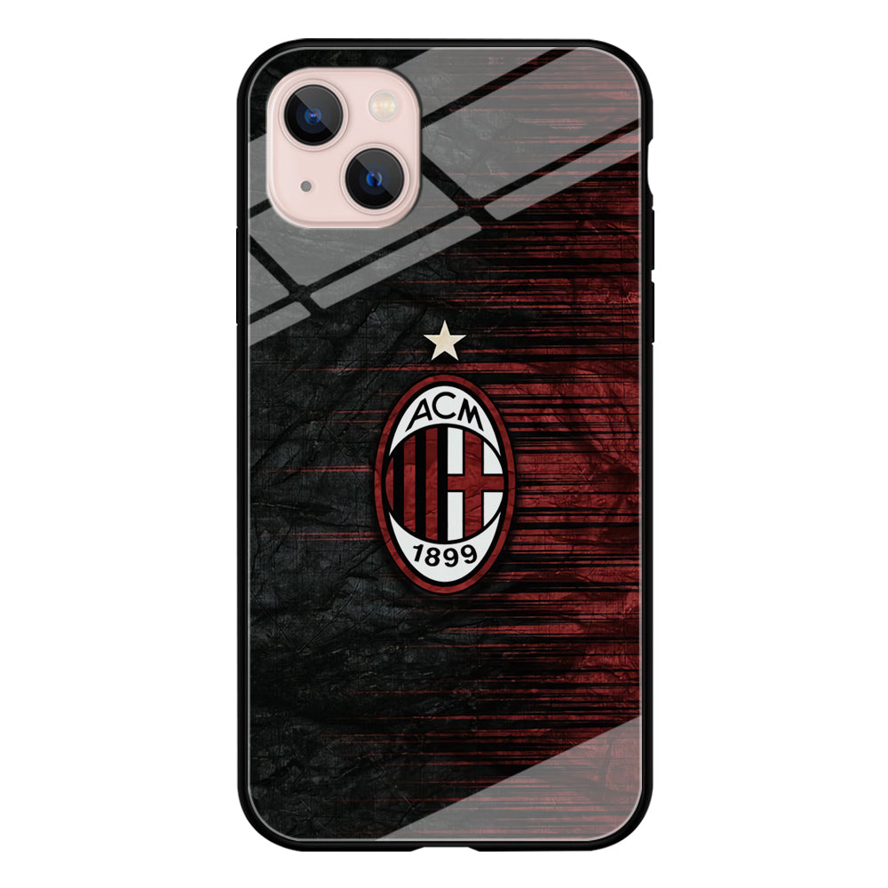 AC Milan Abstract Pattern iPhone 13 Case