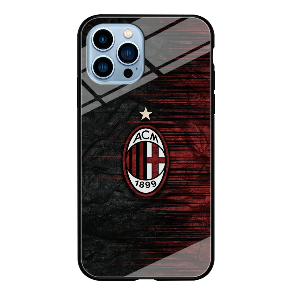AC Milan Abstract Pattern iPhone 13 Pro Max Case