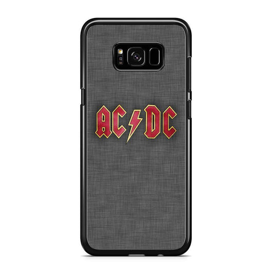 AC DC Grey Serrate Wallpapers Samsung Galaxy S8 Plus Case - ezzyst