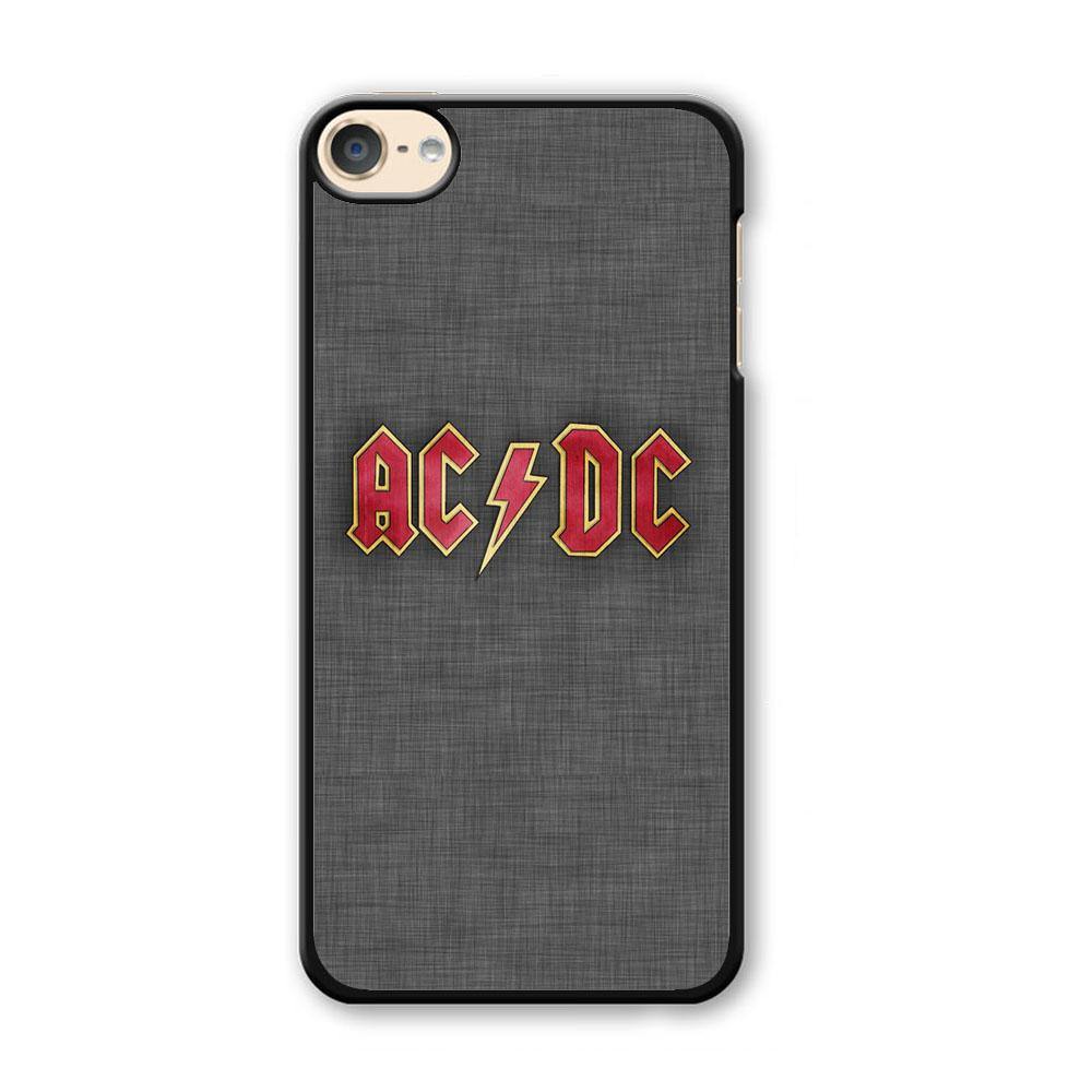 AC DC Grey Serrate Wallpapers iPod Touch 6 Case - Ezzystore
