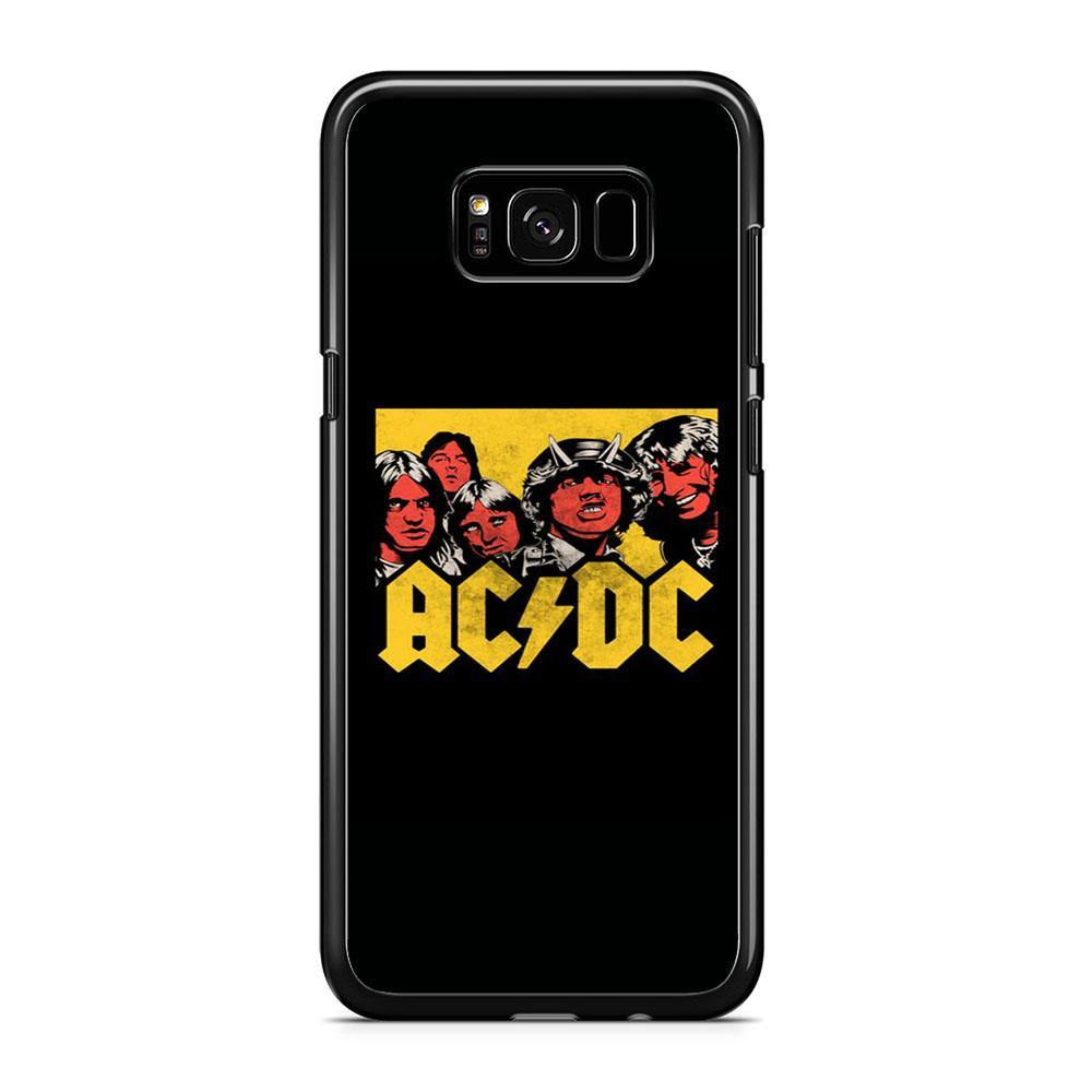 AC DC Player Cartoon Logo Samsung Galaxy S8 Plus Case - ezzyst