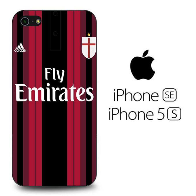 AC Milan Jersey Home iPhone 5 | 5s Case - Ezzystore