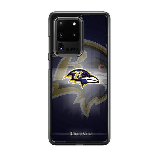 AFC Baltimore Raven Violet Logo Samsung Galaxy S20 Ultra Case