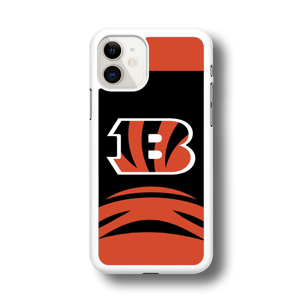 AFC Cincinnati Bengals Black Orange iPhone 11 Case