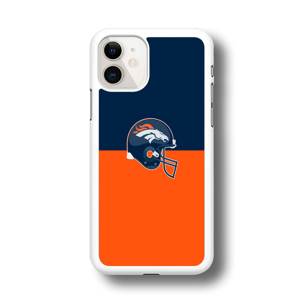 AFC Denver Broncos Helmet iPhone 11 Case