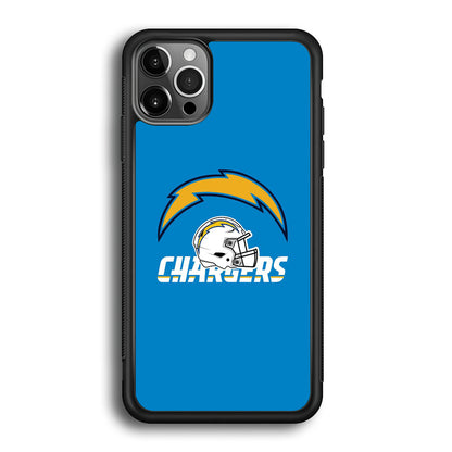 AFC Los Angeles Chargers Helmet iPhone 12 Pro Max Case