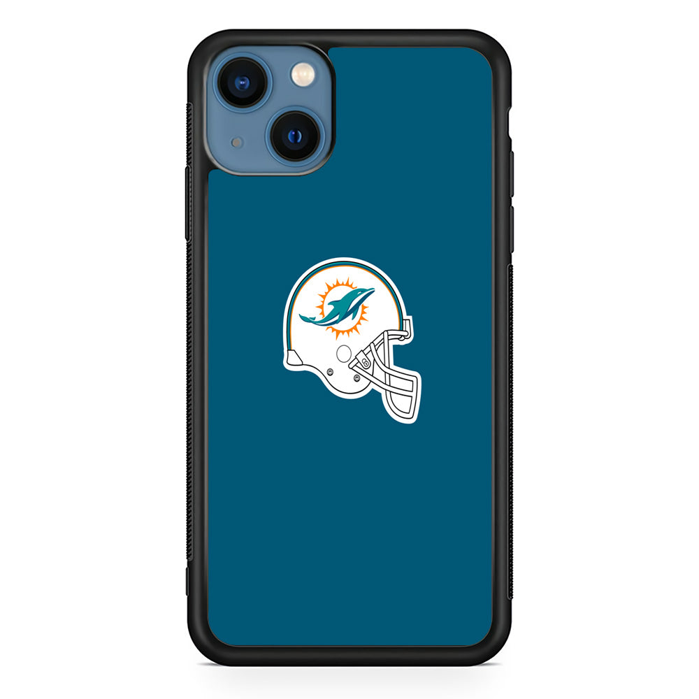 AFC Miami Dolphins Helmet iPhone 13 Case