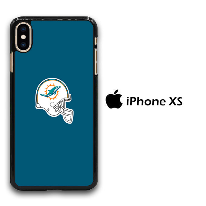 AFC Miami Dolphins Helmet iPhone Xs Case