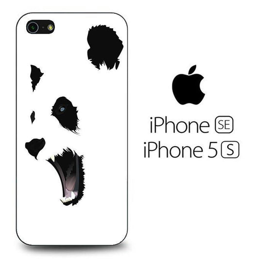 Abstract White Panda iPhone 5 | 5s Case - Ezzystore