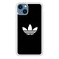 Adidas Black White Logo iPhone 13 Case