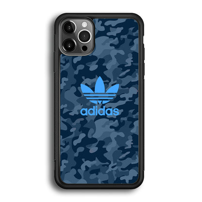 Adidas Blue Camo iPhone 12 Pro Max Case