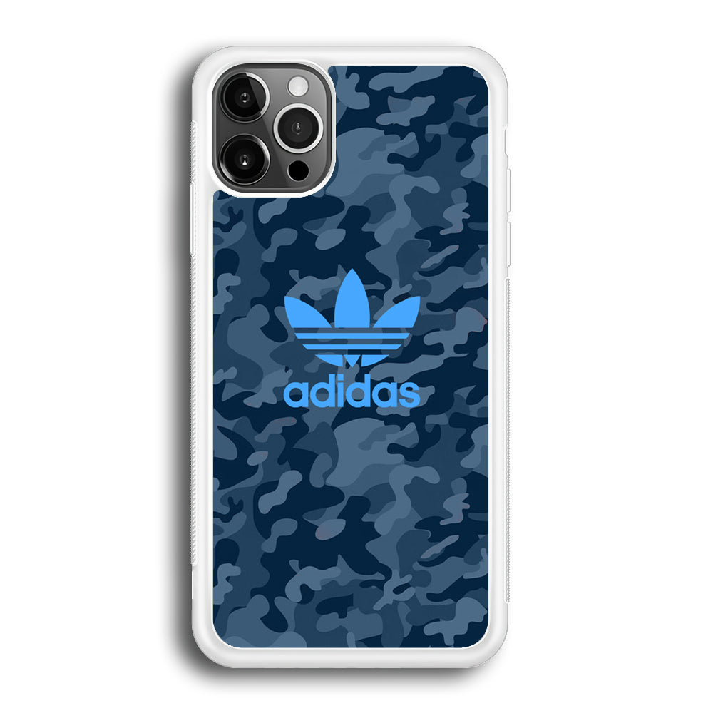 Adidas Blue Camo iPhone 12 Pro Max Case