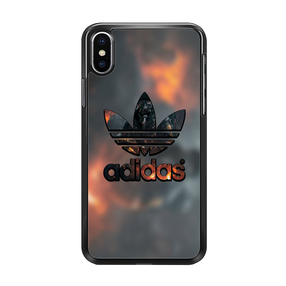 Adidas Blur Soldier Logo iPhone Xs Max Case