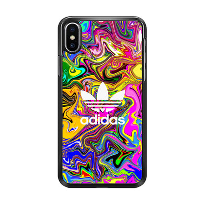 Adidas Liquid Color Melt iPhone X Case