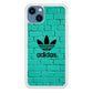 Adidas Mint Green Wall iPhone 13 Case