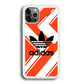 Adidas Pattern Orange iPhone 12 Pro Max Case
