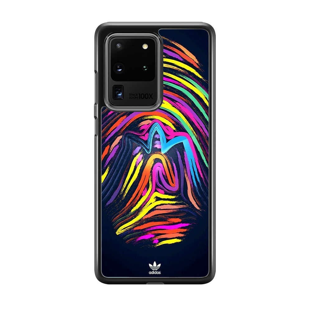 Adidas Rainbow Finger Print Samsung Galaxy S20 Ultra Case