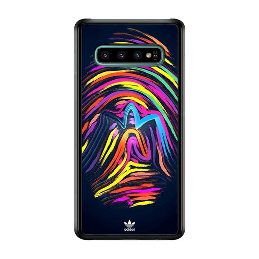 Adidas Rainbow Finger Print Samsung Galaxy S10 Case