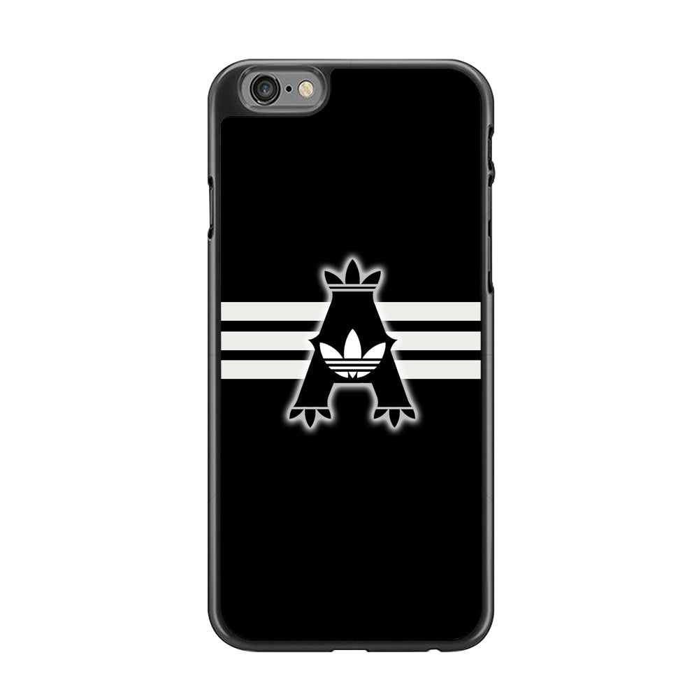 Adidas Royal Black Logo Stripe iPhone 6 Plus | 6s Plus Case