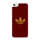 Adidas Simple Maroon Gold iPhone 6 Plus | 6s Plus Case