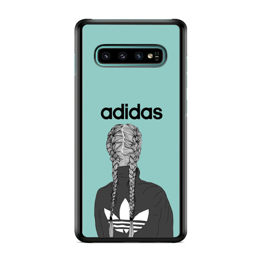 Adidas Girl Hype Blue Samsung Galaxy S10 Plus Case