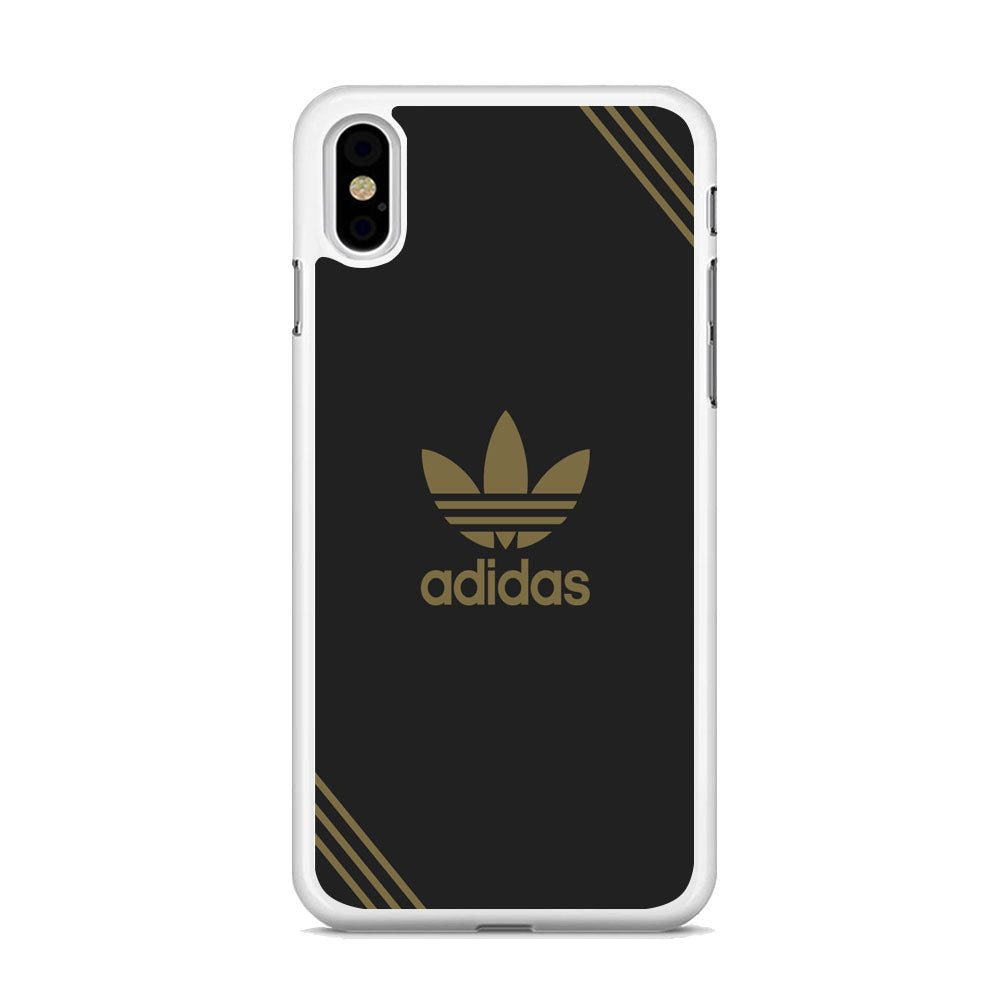 Adidas Gold Absolute Grey iPhone X Case