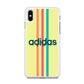 Adidas Lime Cream iPhone X Case