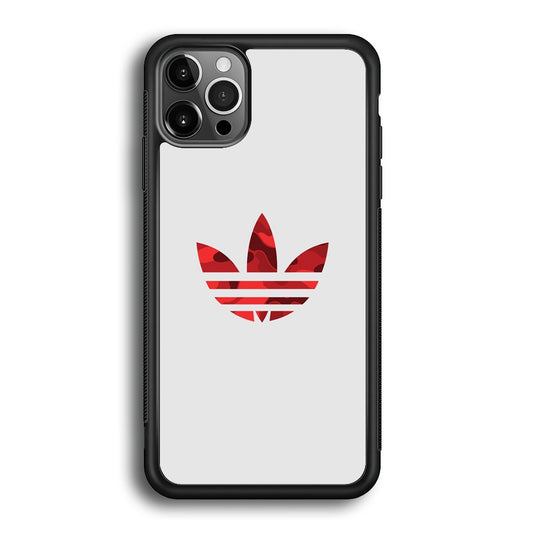 Adidas Pearl Camo Red iPhone 12 Pro Case