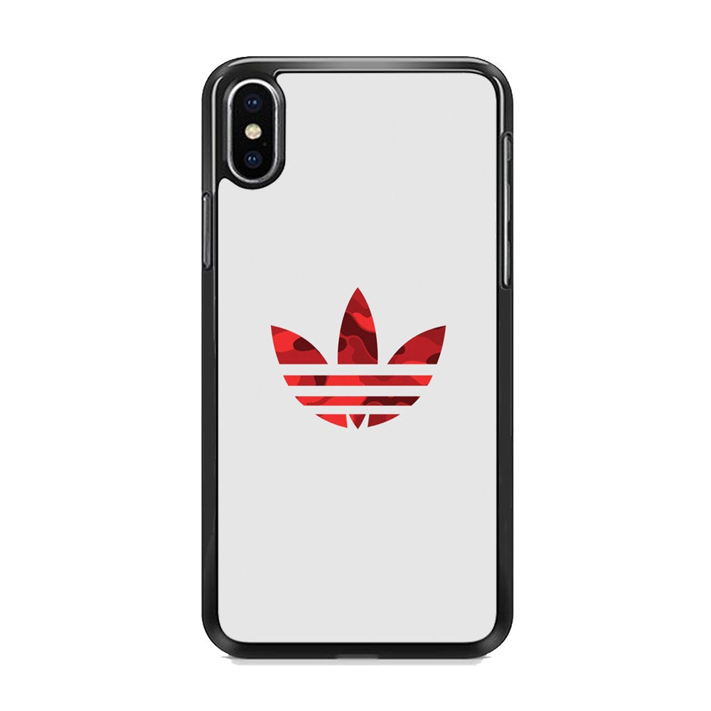 Adidas Pearl Camo Red iPhone Xs Max Case