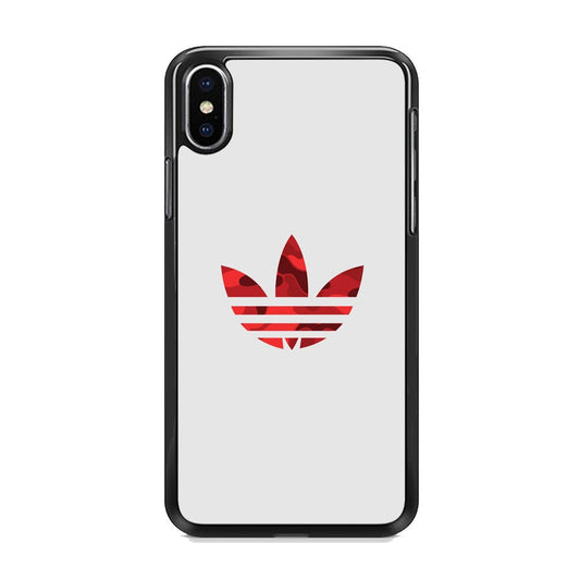 Adidas Pearl Camo Red iPhone X Case