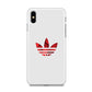Adidas Pearl Camo Red iPhone Xs Max Case