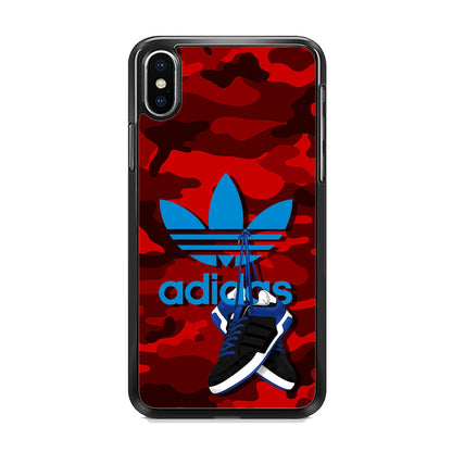 Adidas Shoes Camo Red iPhone Xs Max Case