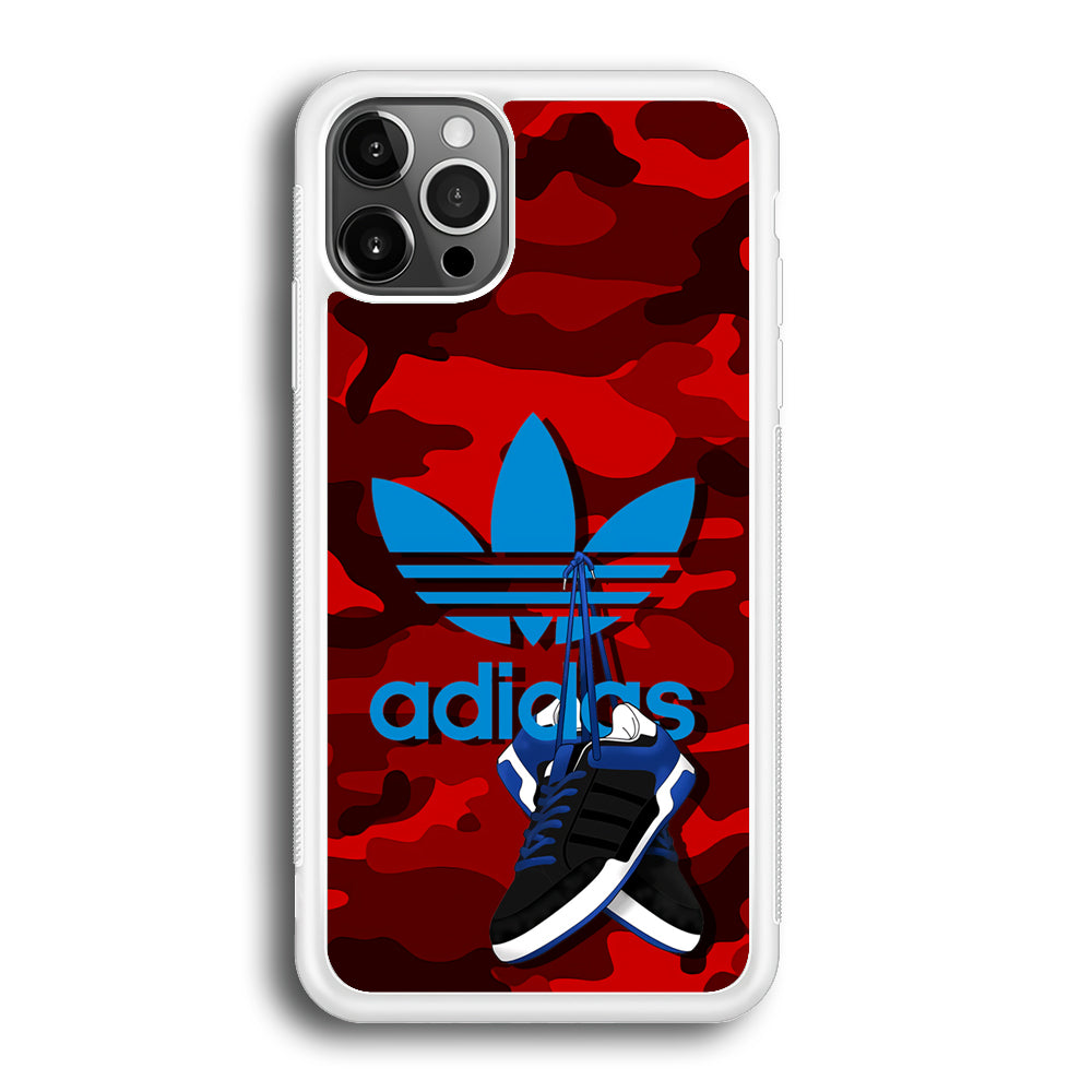 Adidas Shoes Camo Red iPhone 12 Pro Max Case