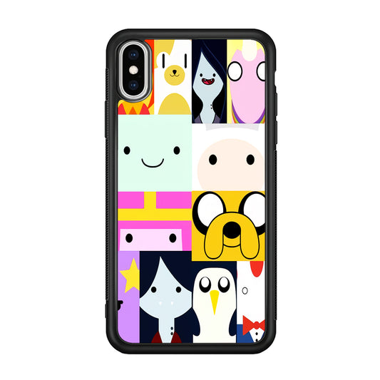 Adventure Time Character Collage iPhone X Case