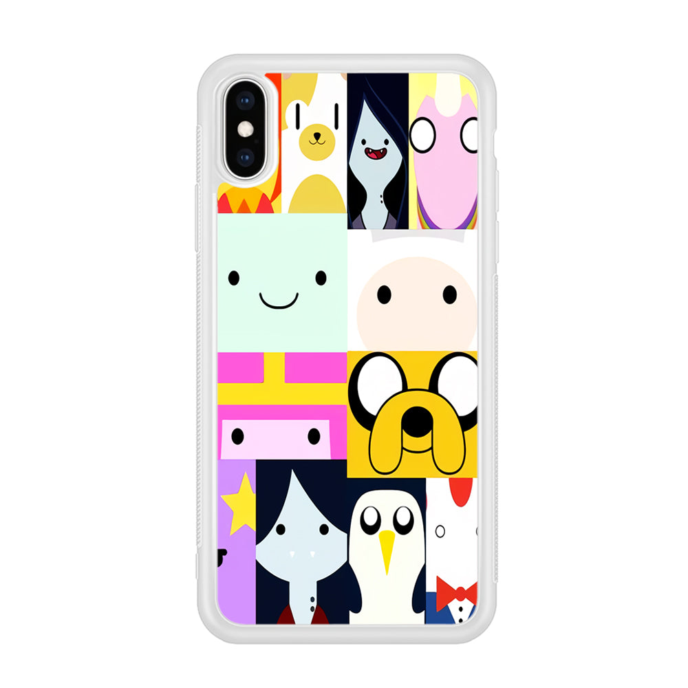 Adventure Time Character Collage iPhone X Case