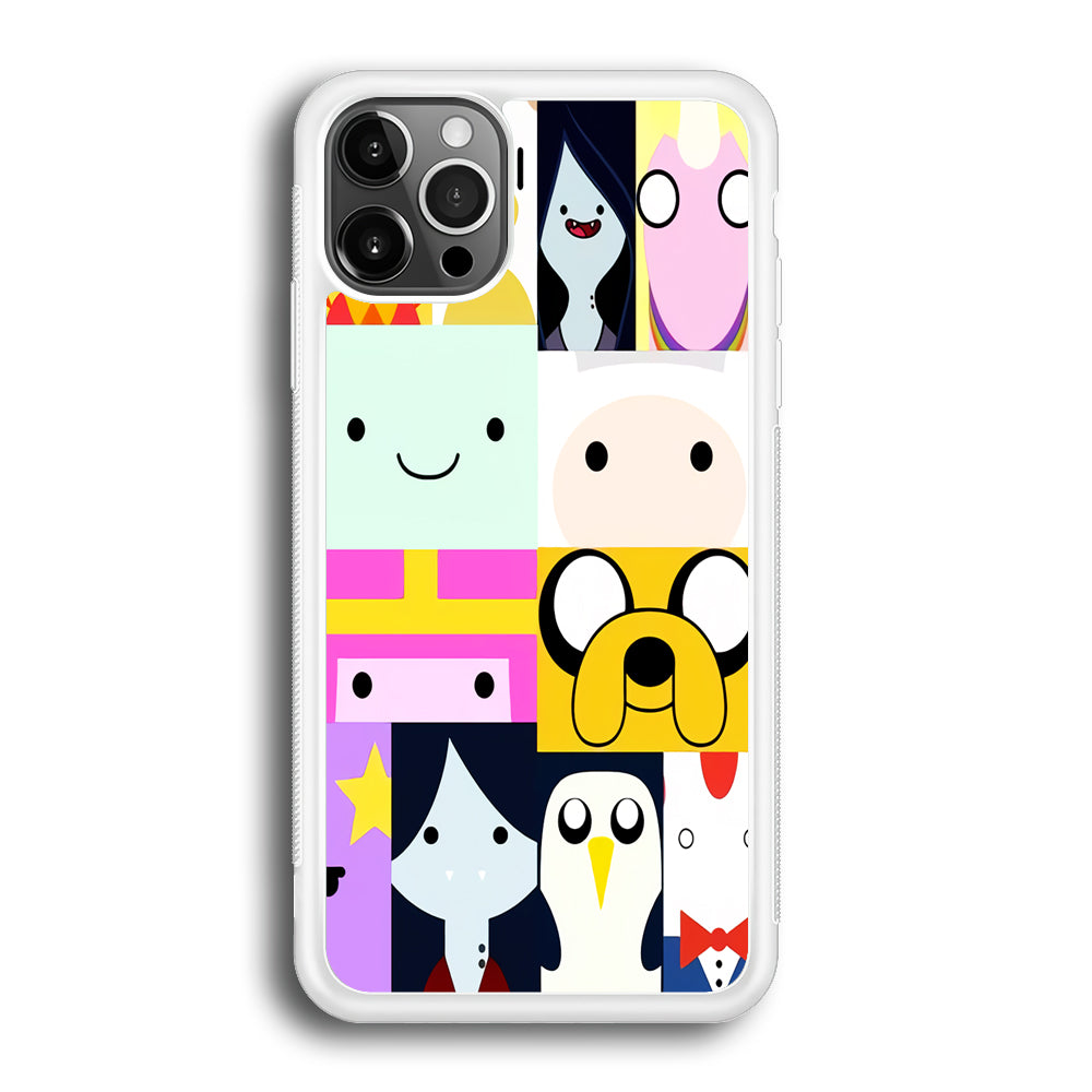 Adventure Time Character Collage iPhone 12 Pro Max Case