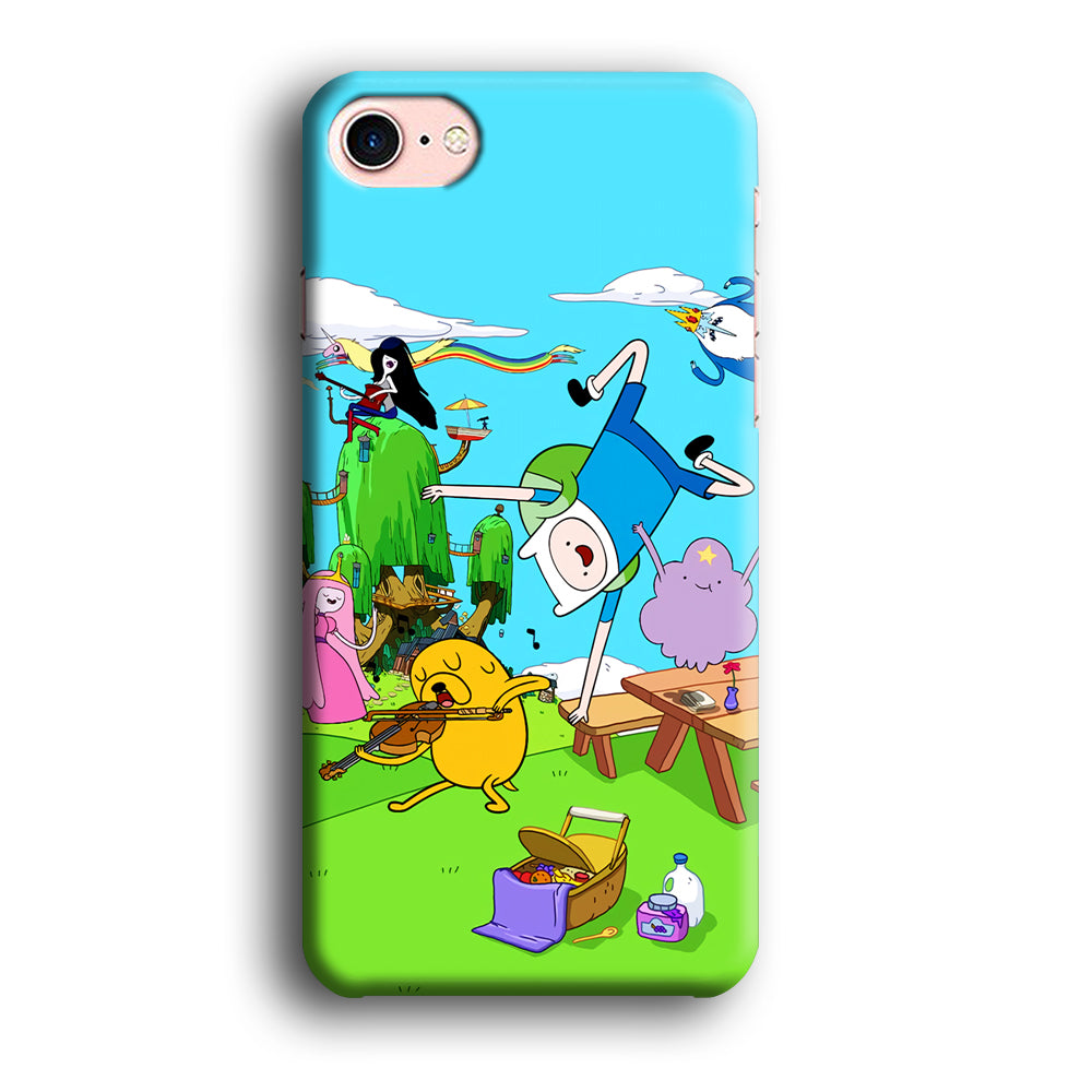 Adventure Time Jamming Session iPhone 7 Case