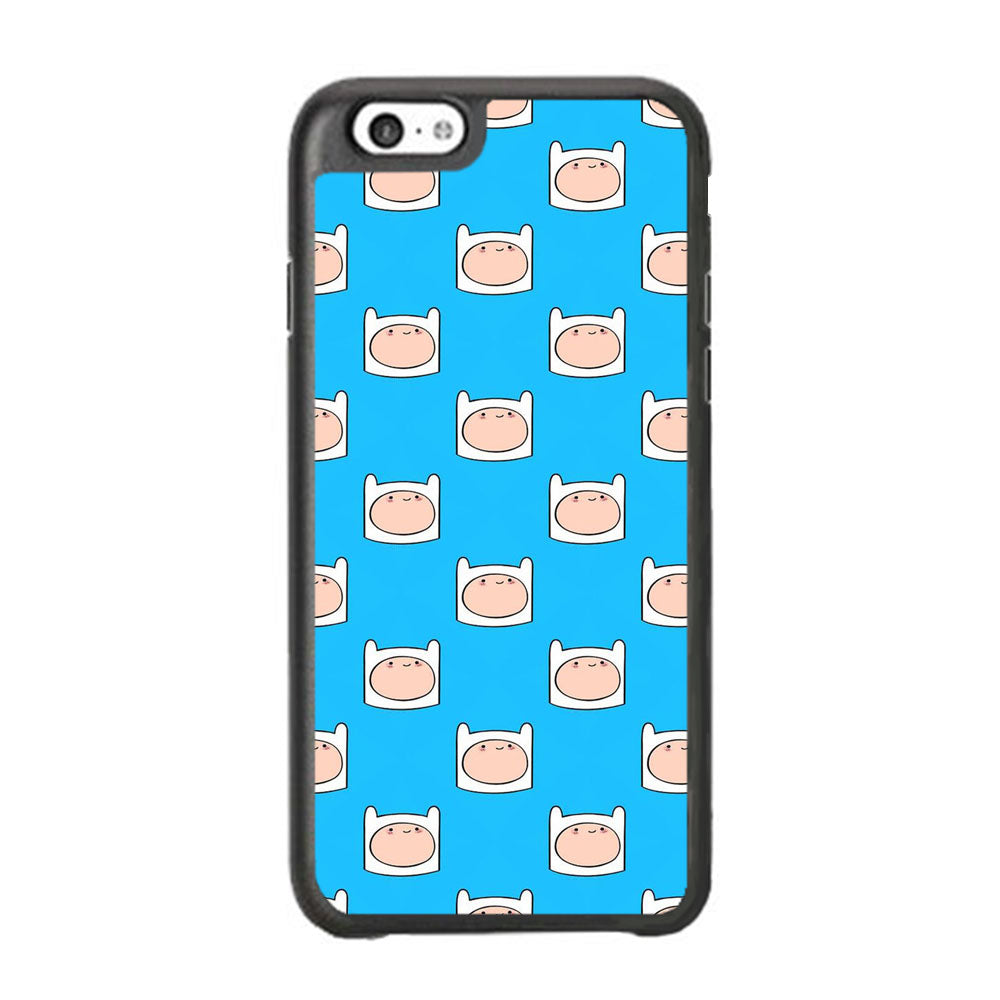 Adventure Time Finn Head Doodle Blue iPhone 6 Plus | 6s Plus Case