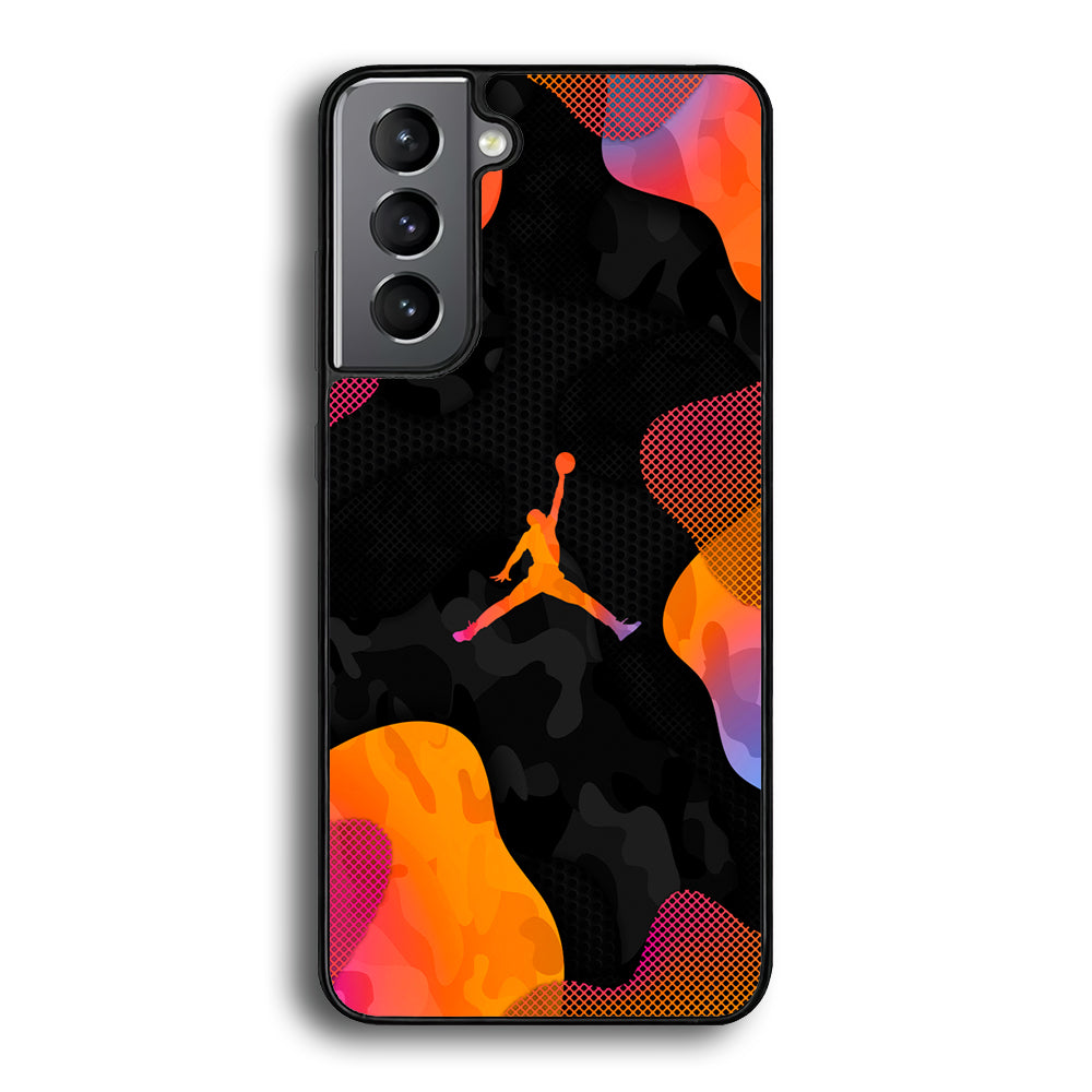 Air Jordan Camouflage on Autumn Samsung Galaxy S21 Plus Case - Ezzystore