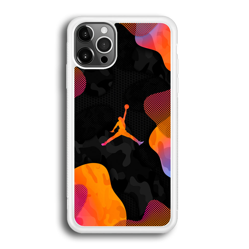 Air Jordan Camouflage on Autumn iPhone 12 Pro Max Case