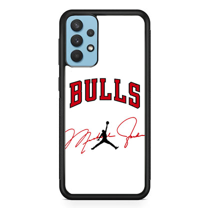 Air Jordan Chicago Bulls Signature Samsung Galaxy A32 Case