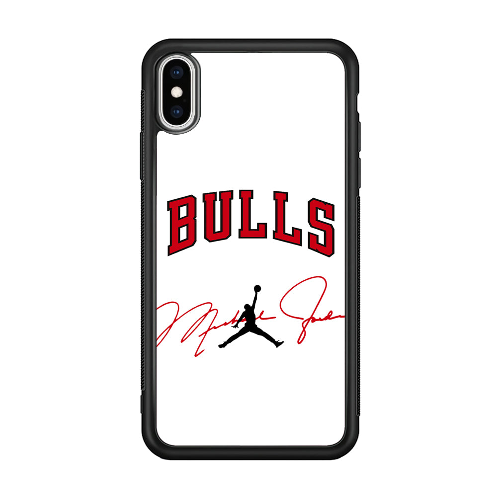 Air Jordan Chicago Bulls Signature iPhone X Case