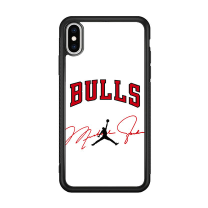 Air Jordan Chicago Bulls Signature iPhone X Case