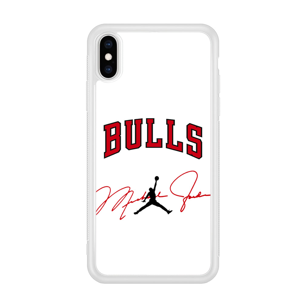 Air Jordan Chicago Bulls Signature iPhone X Case