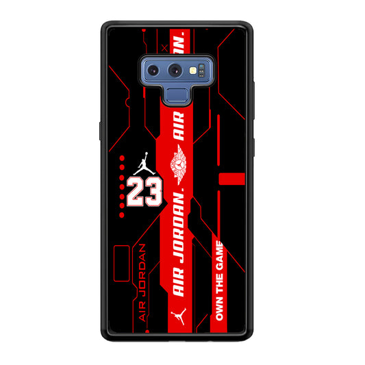 Air Jordan Crafting The Cyber Samsung Galaxy Note 9 Case