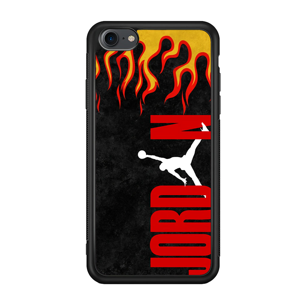 Air Jordan Flame Fire iPhone 7 Case
