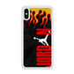 Air Jordan Flame Fire iPhone X Case